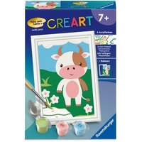 CreArt, Malen nach Zahlen Kinder - Süße Kuh CreArt, Malen nach Zahlen Kinder - Süße Kuh von Ravensburger Verlag GmbH