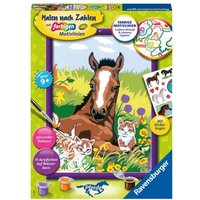 CreArt, Malen nach Zahlen Kinder - Süße Tierkinder von Ravensburger Verlag GmbH