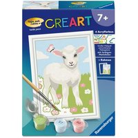 CreArt, Malen nach Zahlen Kinder - Süßes Lämmchen CreArt, Malen nach Zahlen Kinder - Süßes Lämmchen von Ravensburger Verlag GmbH