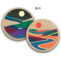 CreArt, Malen nach Zahlen Wooden - Fluss der Natur CreArt, Malen nach Zahlen Wooden - Fluss der Natur von Ravensburger
