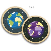 CreArt, Malen nach Zahlen Wooden - Tag und Nacht CreArt, Malen nach Zahlen Wooden - Tag und Nacht von Ravensburger