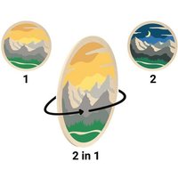 CreArt, Malen nach Zahlen Wooden - Mountains von Ravensburger Verlag GmbH