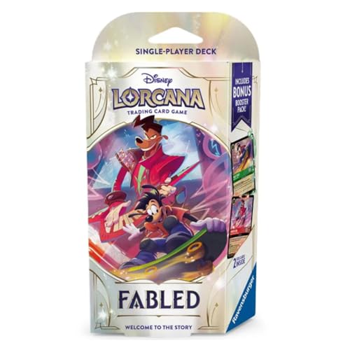 Disney Lorcana TCG: Fabled - Single-Player Deck Amber and Sapphire (Englisch) von Ravensburger Verlag GmbH