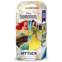 Disney Lorcana TCG: Mythen - Einzelspieler Deck Bernstein und Saphir (Deutsch) von Ravensburger Verlag GmbH