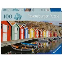 Feel Well & Puzzle 100 Teile - Bunte Häuser in Schweden von Ravensburger Verlag GmbH