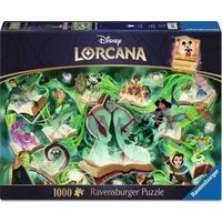 Erwachsenenpuzzle 1000 Teile - Disney Lorcana - Glimmers of the Realm: Emerald von Ravensburger Verlag GmbH