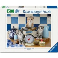Erwachsenenpuzzle 1500 Teile - Kätzchen in der Küche von Ravensburger Verlag GmbH