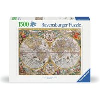Erwachsenenpuzzle 1500 Teile - Weltkarte 1594 Erwachsenenpuzzle 1500 Teile - Weltkarte 1594 von Ravensburger Verlag GmbH