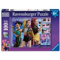 Kinderpuzzle 100 XXL Teile - KPop Demon Hunters - Happy fans, happy Honmoon! von Ravensburger Verlag GmbH