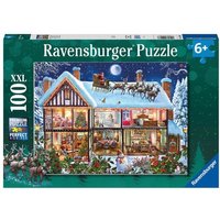 Kinderpuzzle 100 XXL Teile - Weihnachten zu Hause von Ravensburger Verlag GmbH