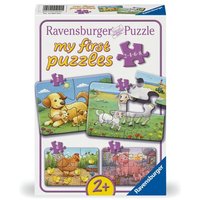 Kinderpuzzle 2, 4, 6, 8 Teile - Kleine Bauernhoftiere von Ravensburger Verlag GmbH