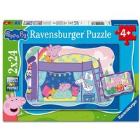 Kinderpuzzle 2x24 Teile - Peppa Wutz - Gute Nacht, Peppa! Kinderpuzzle 2x24 Teile - Peppa Wutz - Gute Nacht, Peppa! von Ravensburger Verlag GmbH