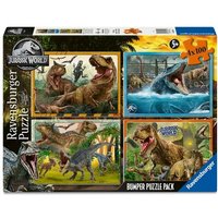 Kinderpuzzle 4x100 Teile - Jurassic Park - Willkommen in der Jurassic World von Ravensburger Verlag GmbH
