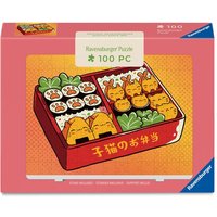 Minipuzzle 100 Teile - Kawaii-Kätzchen in Bento-Box von Ravensburger Verlag GmbH