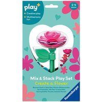 Play+ Blumen Steck- und Spiel-Set: Kleiner Blütenzauber pink - ab 2 Jahre von Ravensburger Verlag GmbH