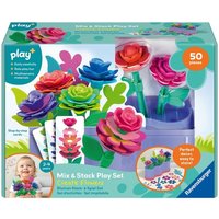 Play+ Blumen Steck- und Spiel-Set: Meine kreative Blütenwelt - ab 2 Jahre von Ravensburger Verlag GmbH