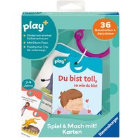 Play+ Spiel und Mach mit! Karten: Du bist toll, so wie du bist - ab 2 Jahre von Ravensburger Verlag GmbH