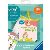 Play+ Spiel und Mach mit! Karten: Hüpfen, tanzen & bewegen - ab 1,5 Jahre von Ravensburger Verlag GmbH
