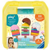 Play+ Steck- und Spiel-Set: Mix dein Eis - ab 1,5 Jahre von Ravensburger Verlag GmbH