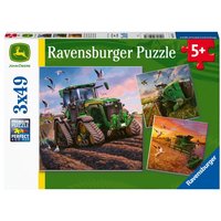Puzzle Ravensburger John Deere in Aktion 3 X 49 Teile von Ravensburger Verlag GmbH