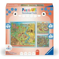 Kinderpuzzle 100, 121, 144 Teile - Puzzle UP! Geschichte - Steinzeit, Altes Rom, Mittelalter von Ravensburger Verlag GmbH