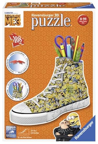 Ravensburger 11262 - Sneaker. Ich - Einfach Unverbesserlich 3 3D-Puzzle von Ravensburger Verlag GmbH