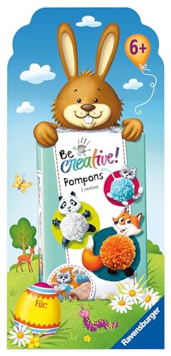 Ravensburger BeCreative 80573 Osteraktion Pompontiere, DIY für Kinder ab 6 Jahren von Ravensburger Verlag GmbH