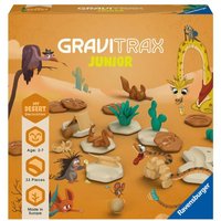 Ravensburger GraviTrax Junior Extension Desert - Erweiterbare Kugelbahn für Kinder, Murmelbahn aus umweltfreundlichen Materialen mit Themenwelten, Lernspielzeug und Konstruktionsspielzeug ab 3 Jahren von Ravensburger Verlag GmbH