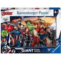 Ravensburger Kinderpuzzle 03094 - Die stärksten Helden aller Zeiten - Bodenpuzzle mit 60 großen Puzzleteilen, für Avengers-Fans ab 4 Jahren Ravensburger Kinderpuzzle 03094 - Die stärksten Helden aller Zeiten - Bodenpuzzle mit 60 großen Puzzleteilen, für Avengers-Fans ab 4 Jahren von Ravensburger Verlag GmbH