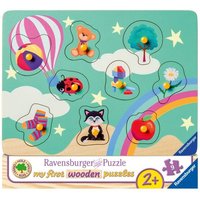 Ravensburger 03144 - Meine ersten Dinge, my first wooden puzzles, Holz, 9 Teile von Ravensburger