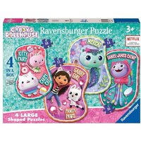 Ravensburger Kinderpuzzle 03170 - Es ist Zeit für Gabby! - 4 konturgeformte Puzzles mit 10, 12, 14 und 16 großen, stabilen Puzzleteilen, für kleine Fans der Serie "Gabby's Dollhouse" ab 3 Jahren Ravensburger Kinderpuzzle 03170 - Es ist Zeit für Gabby! - 4 konturgeformte Puzzles mit 10, 12, 14 und 16 großen, stabilen Puzzleteilen, für kleine Fans der Serie "Gabby's Dollhouse" ab 3 Jahren von Ravensburger Verlag GmbH