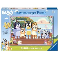 Ravensburger Kinderpuzzle 05622 - Familienzeit - Bodenpuzzle mit 24 großen Puzzleteilen, für kleine Bluey-Fans ab 3 Jahren Ravensburger Kinderpuzzle 05622 - Familienzeit - Bodenpuzzle mit 24 großen Puzzleteilen, für kleine Bluey-Fans ab 3 Jahren von Ravensburger Verlag GmbH