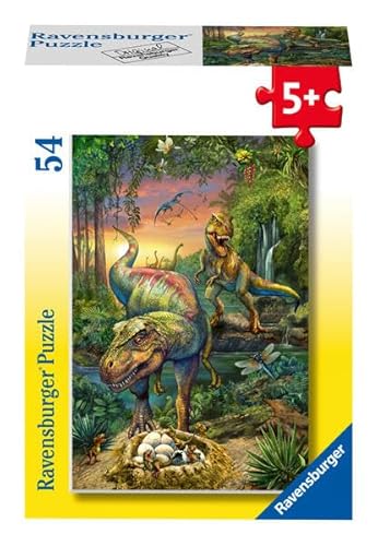 Ravensburger Kinderpuzzle 05667- Dinosaurier - 54 Teile Minipuzzle für Kinder ab 5 Jahren von Ravensburger Verlag GmbH