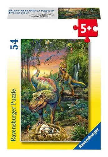 Ravensburger Kinderpuzzle 05667- Dinosaurier - 54 Teile Minipuzzle für Kinder ab 5 Jahren von Ravensburger Verlag GmbH