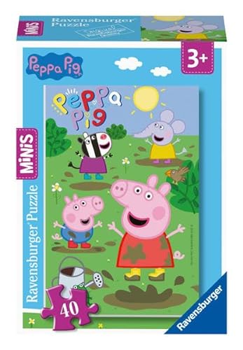 Ravensburger Minis 05614 - Peppa Pig - 40 Teile Puzzle für Kinder ab 3 Jahren von Ravensburger Verlag GmbH
