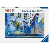 Ravensburger Puzzle 12001893 - Marokko in Blau - 3000 Teile Foto-Puzzle für reiselustige Puzzle-Fans ab 14 Jahren von Ravensburger Verlag GmbH
