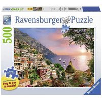 Ravensburger Puzzle 14876 - Positano - 500 Teile Large Pieces, Puzzlespaß mit größeren Puzzleteilen für die ganze Familie von Ravensburger Verlag GmbH