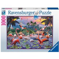 Ravensburger Puzzle - Pinke Flamingos - 1000 Teile von Ravensburger Verlag GmbH