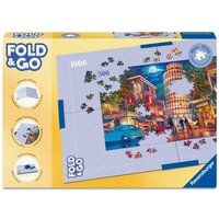 Ravensburger - Zubehör für Kinder- und Erwachsenenpuzzles 17971 - Faltbare Puzzleschale aus Pappe - Befestigungsklammern - Für Puzzles bis 1000 Teile von Ravensburger Verlag GmbH