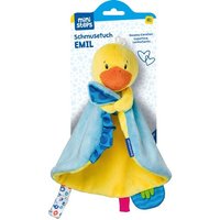 Ravensburger ministeps 4573 Schmusetuch Emil, flauschiges Schnullertuch mit Klett-Halterung, Baby Spielzeug ab 0 Monate von Ravensburger Verlag GmbH