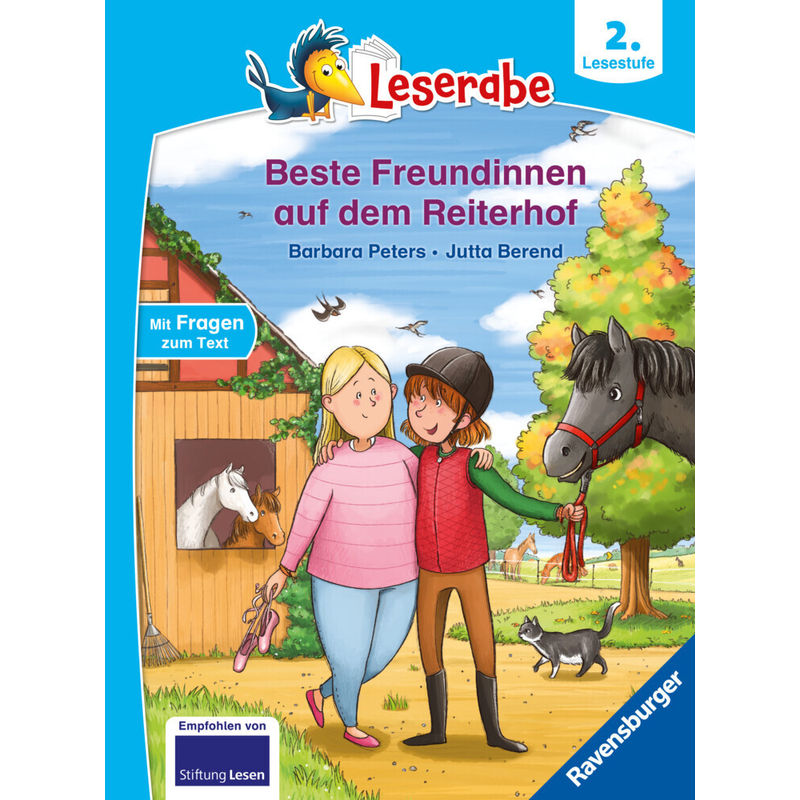 Beste Freundinnen auf dem Reiterhof - lesen lernen mit dem Leserabe - Erstlesebuch - Kinderbuch ab 7 Jahren - lesen üben 2. Klasse (Leserabe 2. Klasse) von Ravensburger Verlag