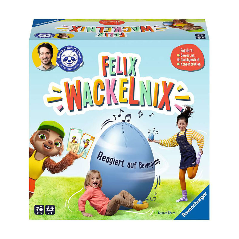 Bewegungsspiel FELIX WACKELNIX von Ravensburger Verlag
