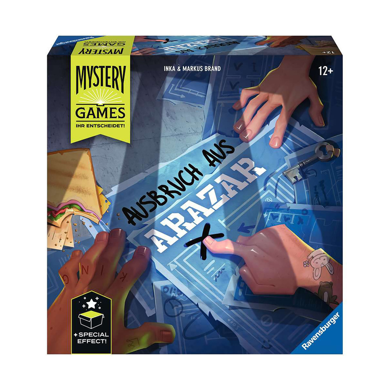 Brettspiel MYSTERY GAMES - DER AUSBRUCH AUS ARAZAR von Ravensburger Verlag