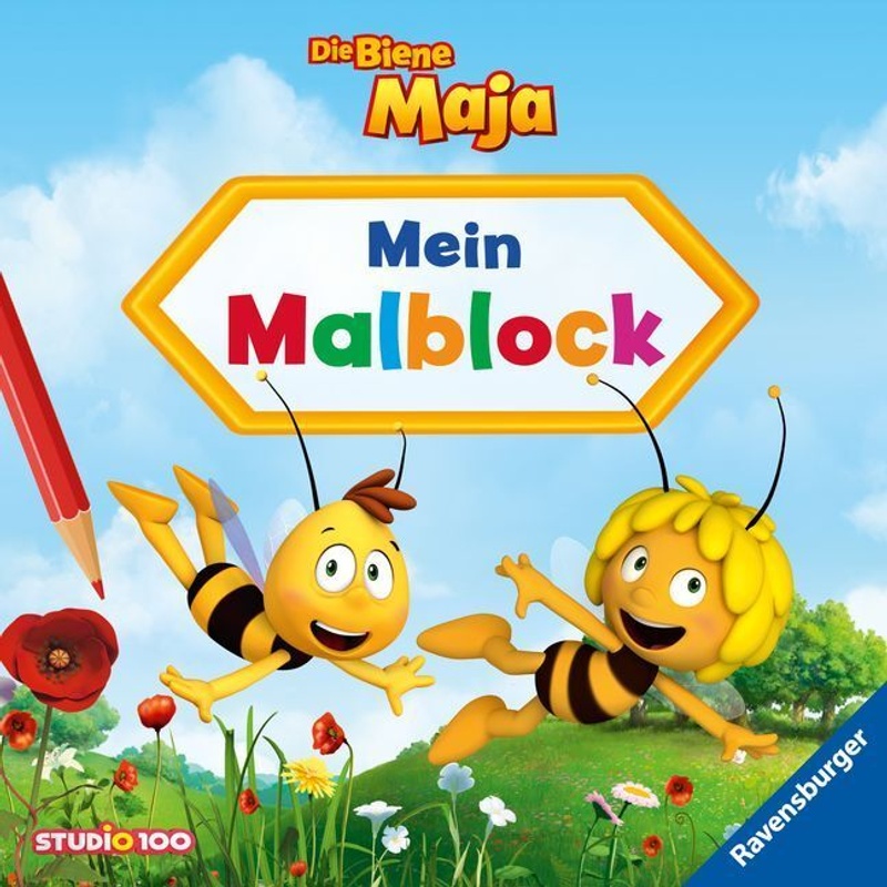 Die Biene Maja: Mein Malblock von Ravensburger Verlag
