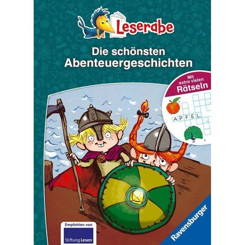 Die schönsten Abenteuergeschichten mit extra vielen Rätseln - Leserabe ab 1. Klasse - Erstlesebuch für Kinder ab 6 Jahren von Ravensburger Verlag