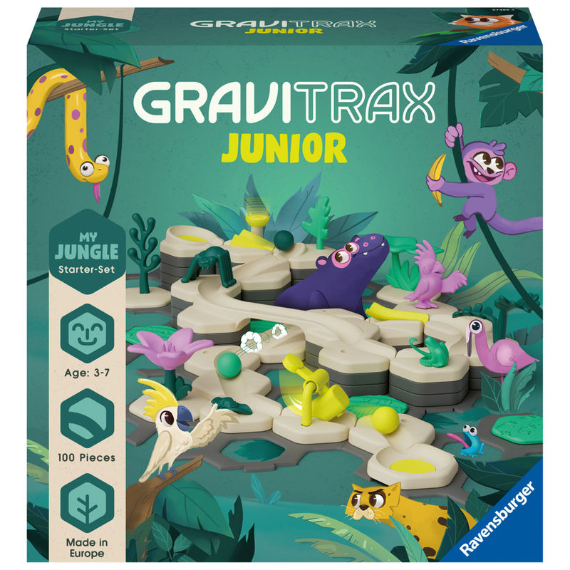 GraviTrax Junior Starter-Set L Jungle von Ravensburger Verlag