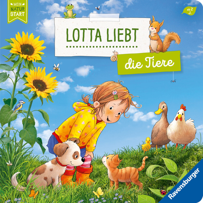 Mein Naturstart / Lotta liebt die Tiere - Erstes Sachwissen über Tiere von Ravensburger Verlag