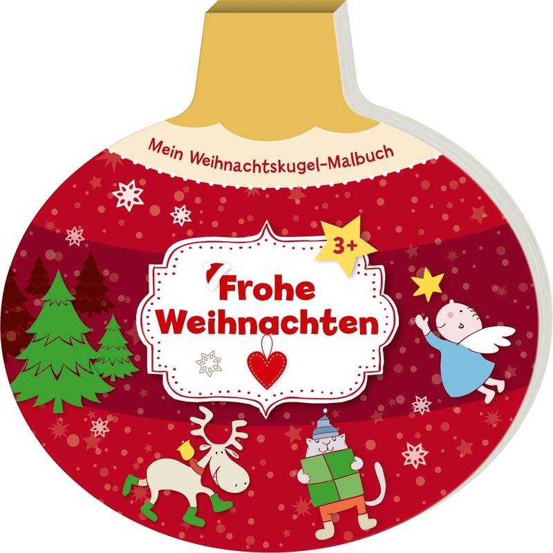 Mein Weihnachtskugel-Malbuch / Mein Weihnachtskugel-Malbuch: Frohe Weihnachten von Ravensburger Verlag