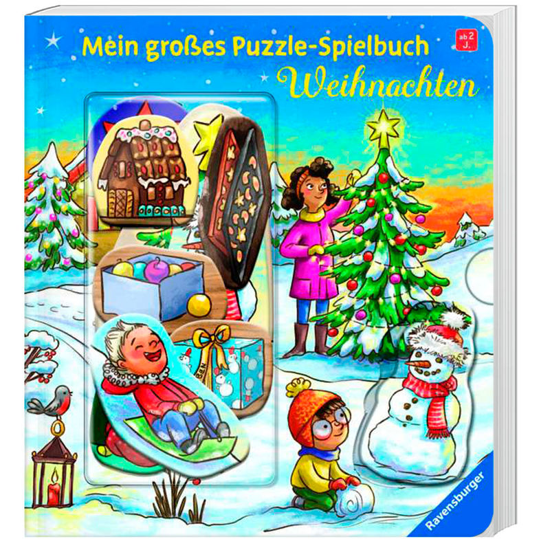 Mein großes Puzzle-Spielbuch / Mein großes Puzzle-Spielbuch: Weihnachten von Ravensburger Verlag