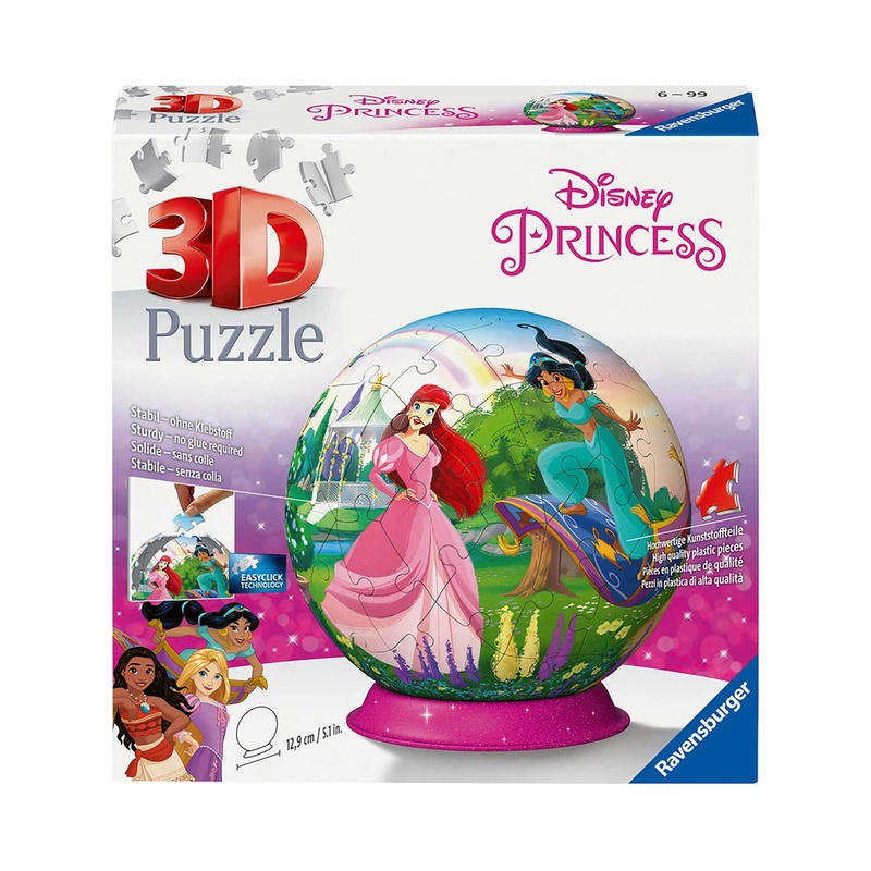 3D-Puzzle-Ball DISNEY PRINCESS (72 Teile) von Ravensburger Verlag